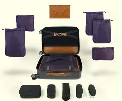 Elegant Ebby Rane Luggage Solution for Women 5 Exploded Black ebby rane Elegant Ebby Rane Luggage Solution for Women - EAT LOVE SAVOR International Luxury Lifestyle Magazine