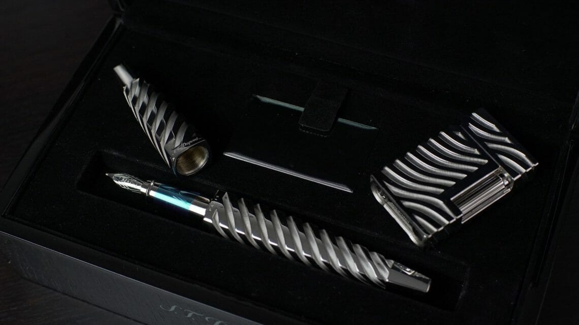 A New Twist on an Old Fountain Pen S.T. Dupont x Metaxas & Sin 2 STDupont Helix A New Twist on an Old Fountain Pen S.T. Dupont x Metaxas & Sin - EAT LOVE SAVOR International Luxury Lifestyle Magazine