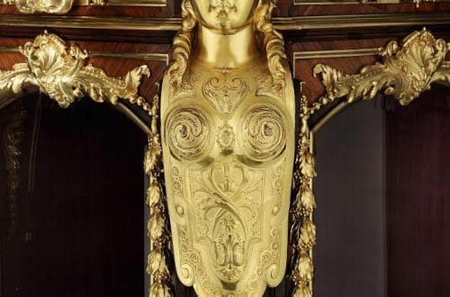 Why Pick Me? 5 Reasons to Take Home an Antique 2 8563 Vienna Exhibition Cabinet by Gueret Freres close up Why Pick Me? 5 Reasons to Take Home an Antique - EAT LOVE SAVOR International luxury lifestyle magazine and bookazines