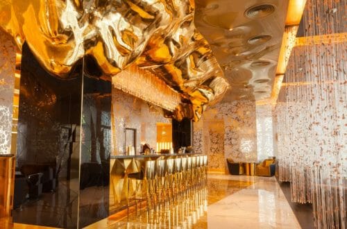 Discover Bespoke Installations by Sharon Marston 8 gold on 27 bar - eat love savor luxury lifestyle magazine