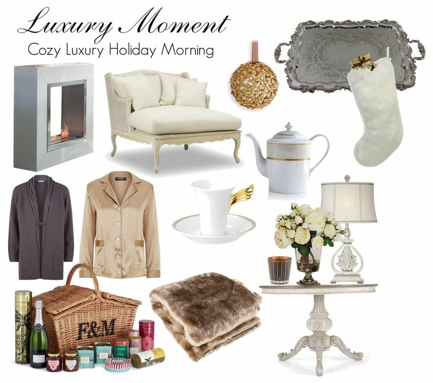 Luxury Moment: Cozy Luxury Holiday Morning 2 luxury moment - eat love savor luxury lifestyle magazine