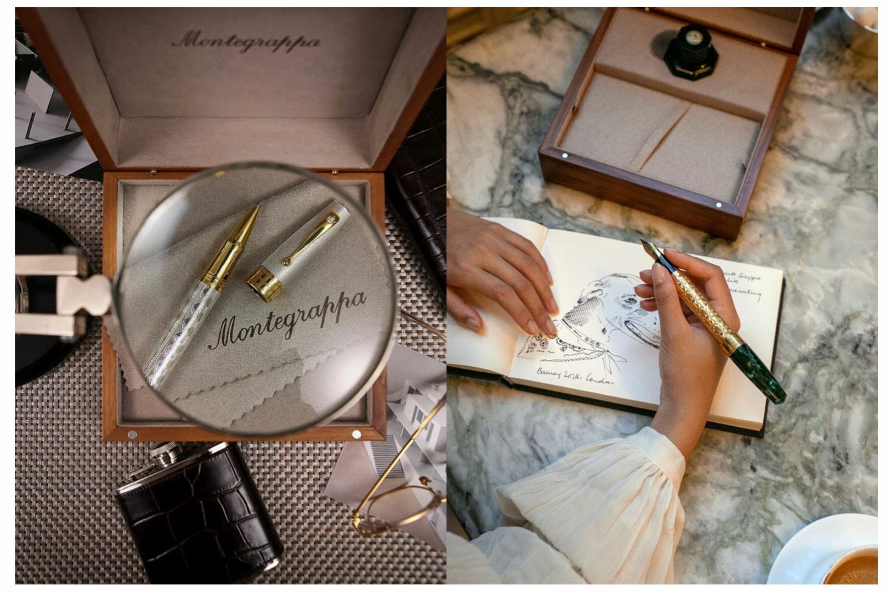 Montegrappa pen configurator -luxury lifestyle magazine editorial - EAT LOVE SAVOR