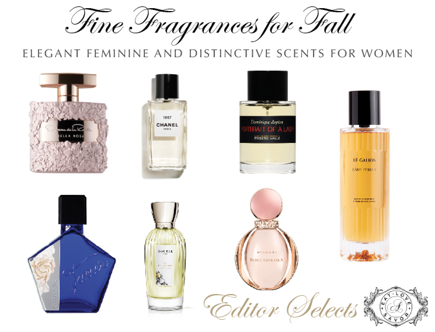 top 12 womens fragrances for fall luxury lifestyle magazine edit