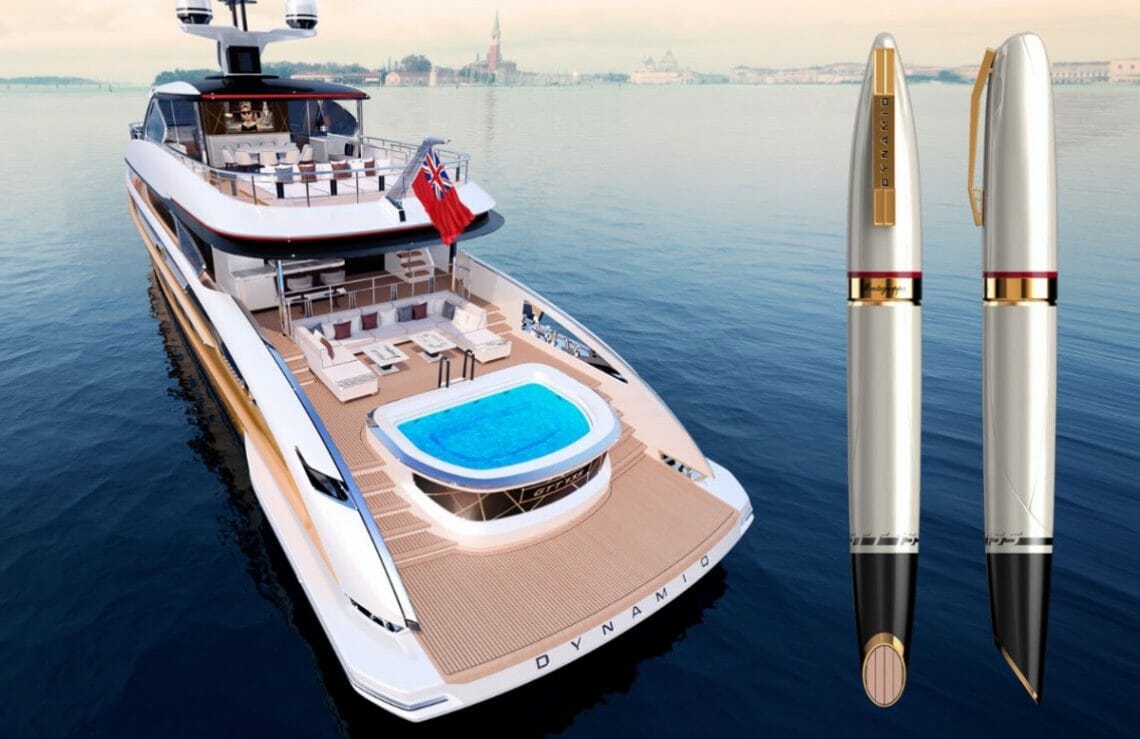 Montegrappa GTT 135 a Companion Edition to Dynamiq GTT 135 1 dynamic yacht and montegrappa pen Montegrappa GTT 135 a Companion Edition to Dynamiq GTT 135 - EAT LOVE SAVOR International Luxury Lifestyle Magazine