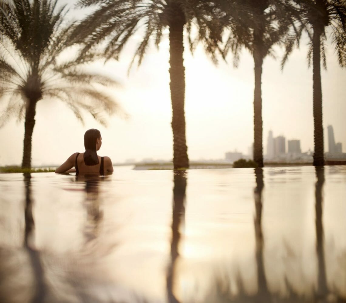 Luxury Learning Escapes with a Difference 13 bahrain hotel infinity pool 50481431 Infinity pool 2 Luxury Learning Escapes with a Difference - EAT LOVE SAVOR International Luxury Lifestyle Magazine