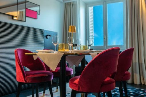 Fauchon l'Hotel Paris converts bedrooms to private dining spaces 43 Fauchon lHotel Paris private dining Fauchon l'Hotel Paris converts bedrooms to private dining spaces - EAT LOVE SAVOR International Luxury Lifestyle Magazine