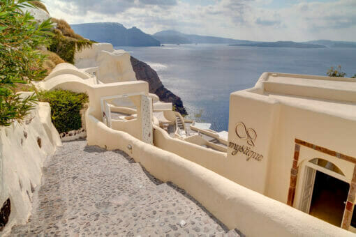 Discover the Ultimate Greek Escape for 2021: MYSTIQUE, a Luxury Collection Hotel Cut into an Extraordinary Sea Side Landscape 30 Mystique Hotel Lobby Discover the Ultimate Greek Escape for 2021: MYSTIQUE, a Luxury Collection Hotel Cut into an Extraordinary Sea Side Landscape - EAT LOVE SAVOR International Luxury Lifestyle Magazine