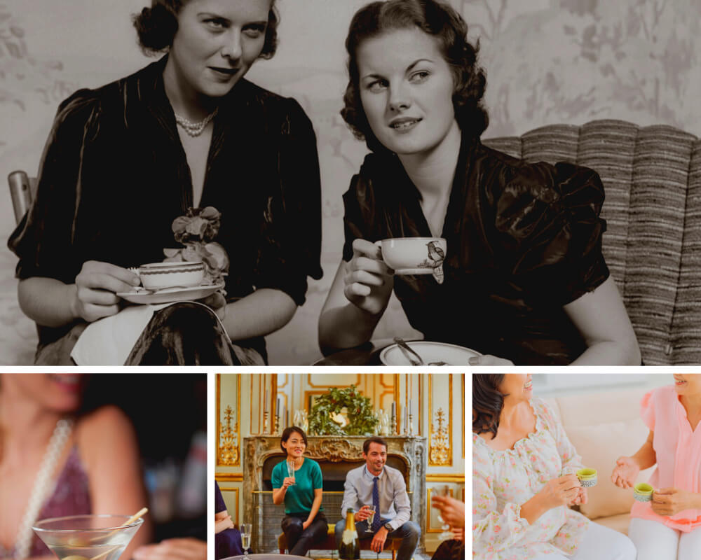 How The Art of Conversation Can Improve Your Life: The Secrets to Successful Communication 1 the art of conversation 1 article photo Collage How The Art of Conversation Can Improve Your Life: The Secrets to Successful Communication - EAT LOVE SAVOR International Luxury Lifestyle Magazine