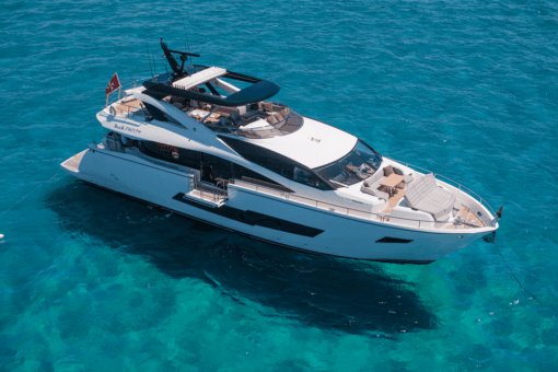 Pioneering new co-ownership platform, Meros, launches to bring Sunseeker ownership to an emerging new market of sharing economy customers 4 Blue Infinity 1 Pioneering new co-ownership platform, Meros, launches to bring Sunseeker ownership to an emerging new market of sharing economy customers - EAT LOVE SAVOR International Luxury Lifestyle Magazine