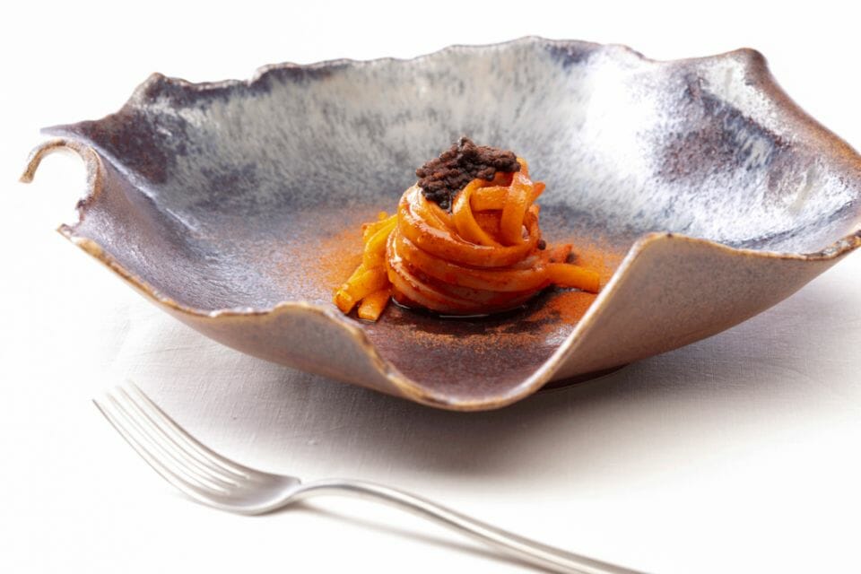 Discover DIMORA PALANCA, 5 Star Hotel in Florence Celebrating Italian Culture and Lifestyle 13 Tagliatella in red and Calvisius caviar Discover DIMORA PALANCA, 5 Star Hotel in Florence Celebrating Italian Culture and Lifestyle - EAT LOVE SAVOR International Luxury Lifestyle Magazine