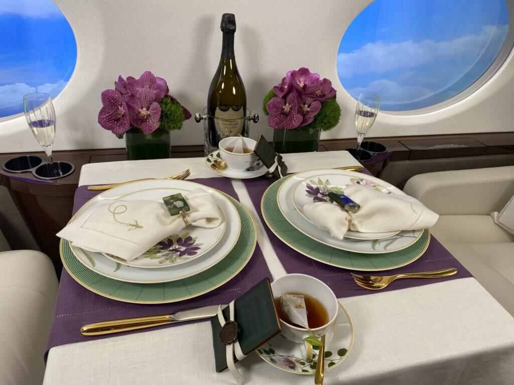 International Jet Interiors X SFERRA Summer Soiree at 40,000 Feet 5 international jet interiors 2 International Jet Interiors X SFERRA Summer Soiree at 40,000 Feet - EAT LOVE SAVOR International Luxury Lifestyle Magazine